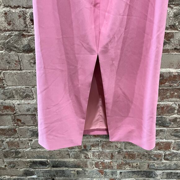Finders Keepers Pink Off The Shoulder Mae Midi Dress Size 4 Small - Picture 4 of 7